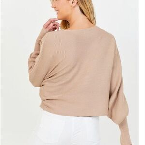 Altar’d State mollie sweater in mustard yellow gold size M/L